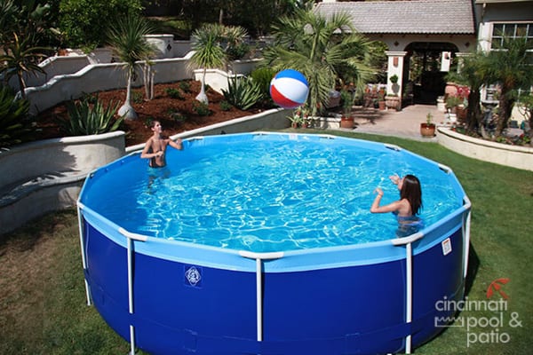 above-ground pool