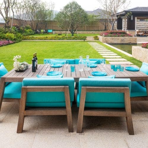 Spring patio